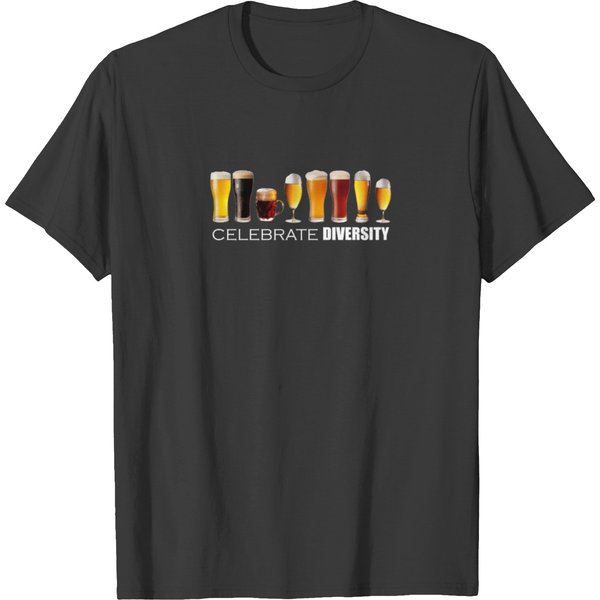 Celebrate Beer Diversity Funny T Shirt T-Shirt-image