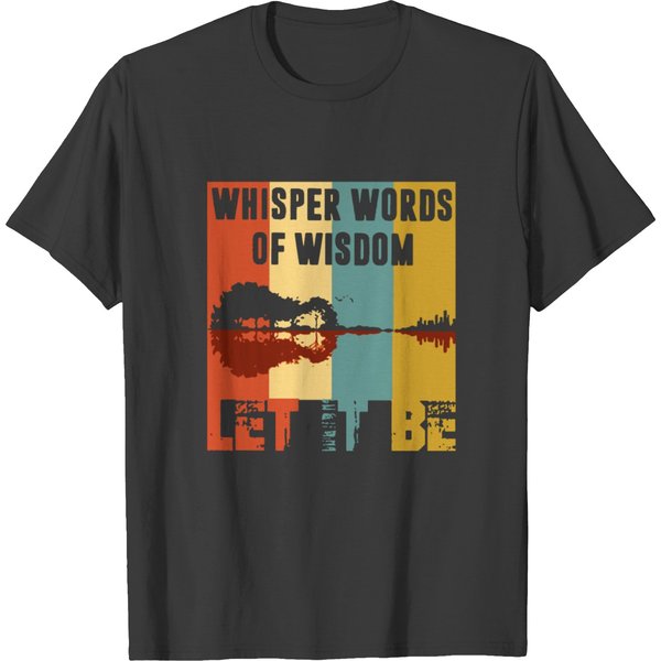 Whisper Words Of Wisdom Let It Be Autism T-Shirt-image