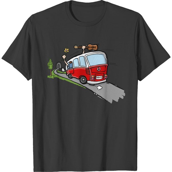 Oh Hippie Day Van T-Shirt-image