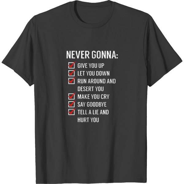 Rick Astley - Never Gonna Give You Up T-Shirt-image