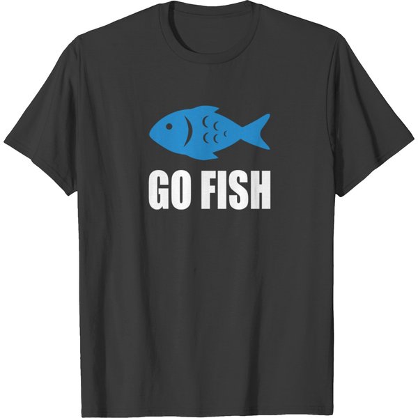 Go Fish Funny T Shirt T-Shirt-image