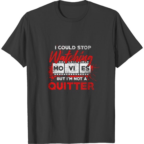 Movie Watching Movies Film Movie Marathon Gift T-Shirt-image