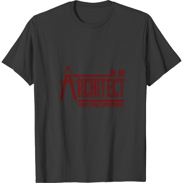 Engineer Architecture Architect Gift Building Site T-Shirt-image