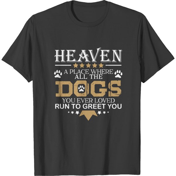Dogs Shirts / Dog Shirts / Dogs In Heaven / Dog T-Shirt-image