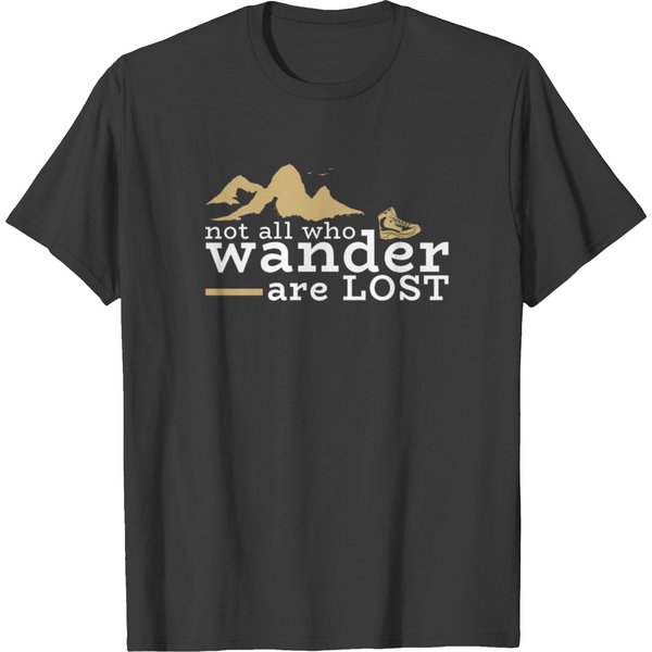 Hiking Wanderlust Climbing Mountaineering Gift T-Shirt-image