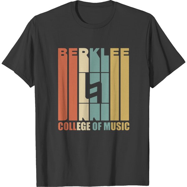 Berklee College Of Music Guitar Piano Band Favorit T-Shirt-image