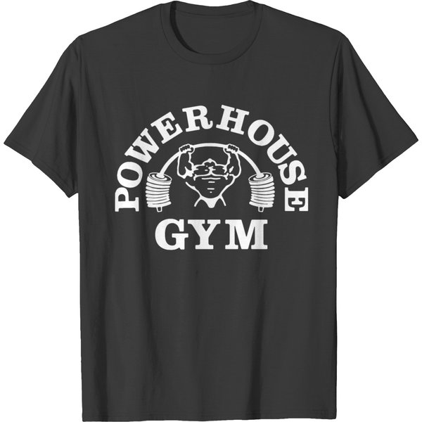 Fashion Bodybuilding Power House Gym Fitness T-Shirt-image