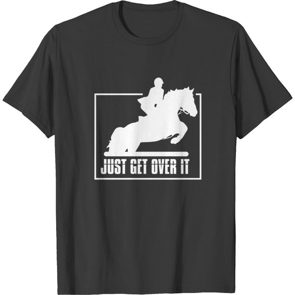 Equestrian Sport Horse Jumping T-Shirt-image