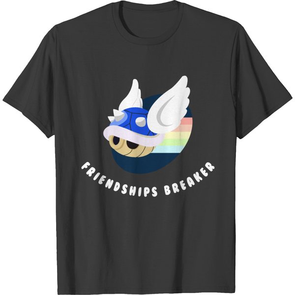Blue Shell - Friendships Breaker Mario Kart T-Shirt-image