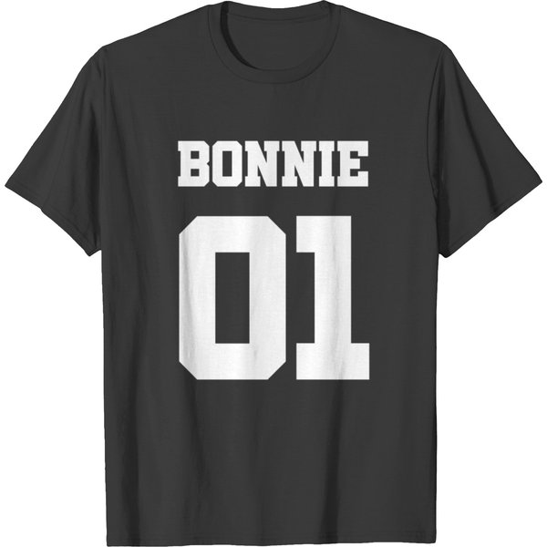 Bonnie 01-Bonnie And Clyde (White) T-Shirt-image