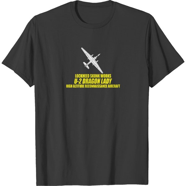 Lockheed U2 Dragon Lady Reconnaissance Aircraft T-Shirt-image