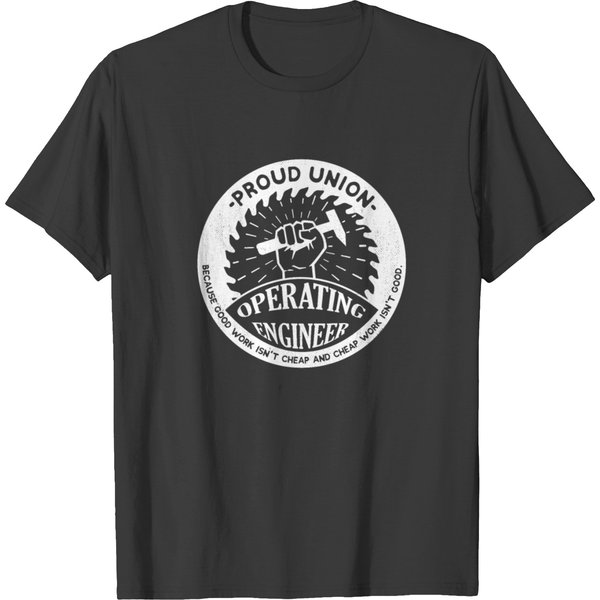 Union Worker Operating Engineer T-Shirt-image
