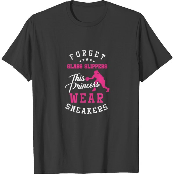 This Princess Wears Sneakers Women Basketball T-Shirt-image