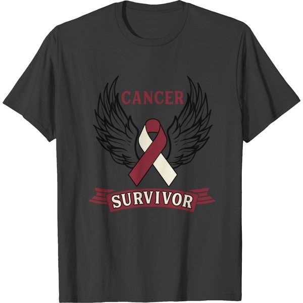 Cancer Survivor Head And Neck Cancer T-Shirt-image