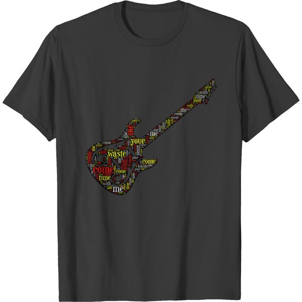 Phish Shirt Waste Lyrics Phish Guitar Apparel T-Shirt-image