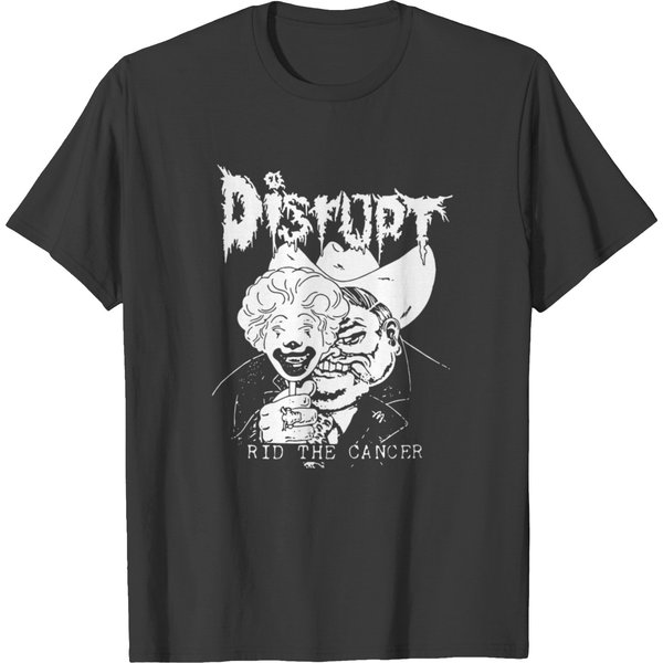 Disrupt Rid The Cancer Ent Phobia T-Shirt-image