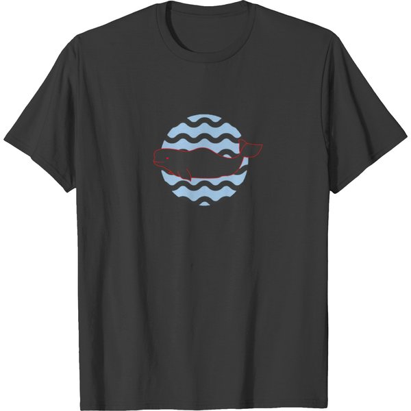 Baby Beluga Whale T-Shirt-image