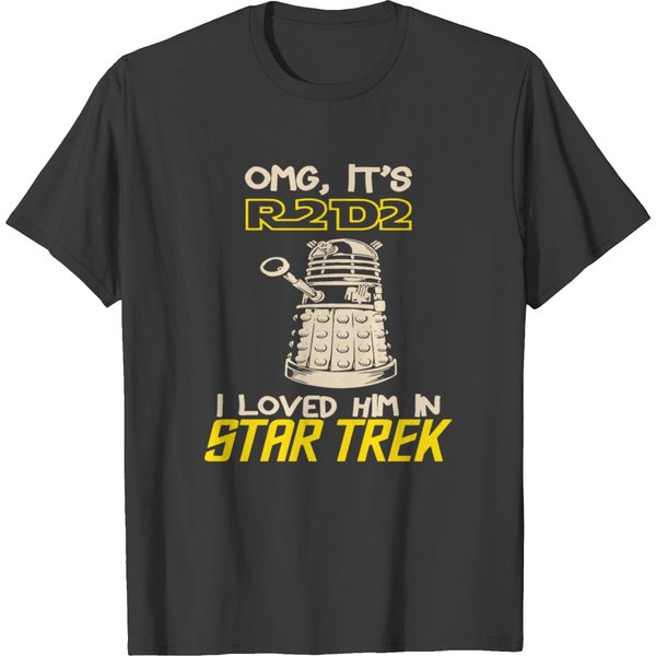 Omg It's R2D2 I Loved Him In T-Shirt-image