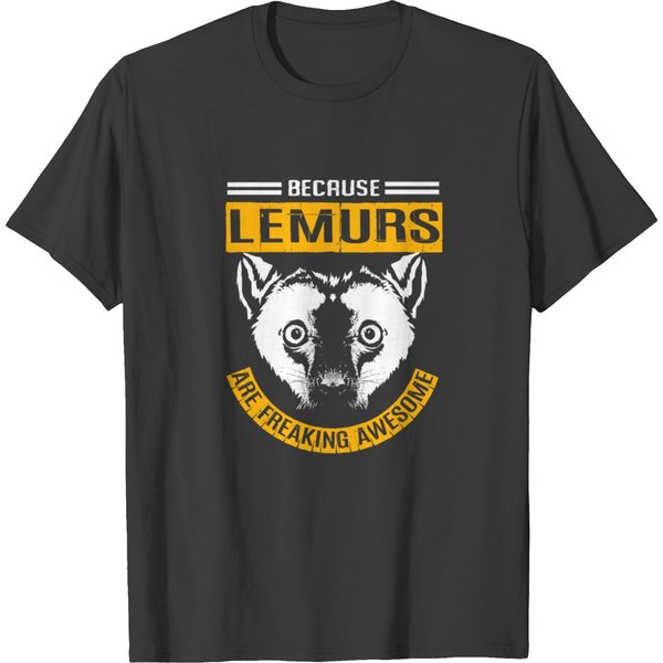Lemur Monkey Madagascar Jungle Aye Aye Zoo Galago T-Shirt-image