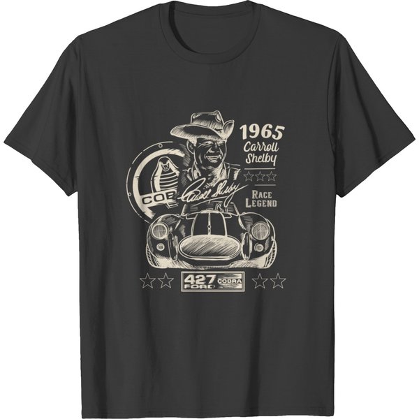 Carroll Shelby Race Legend T-Shirt-image