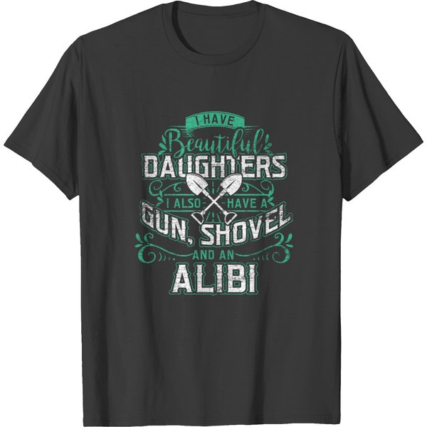 Dad Daughters Alibi T-Shirt-image