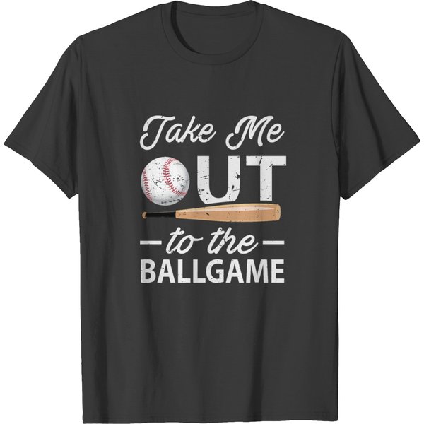 Take Me Out To The Ball Game Gaming Sport T-Shirt-image