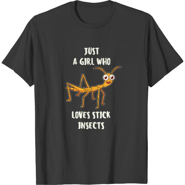 Just A Girl Who Love Stick Insects Stick Insect T-Shirt-image
