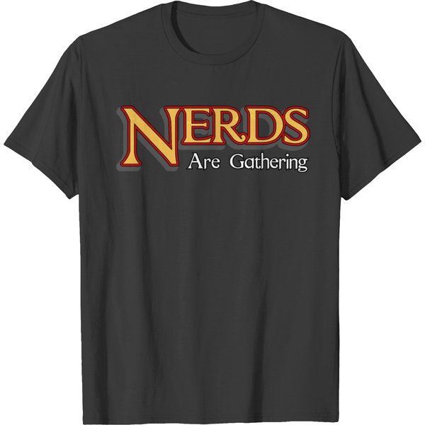 Nerds Are Gathering - Magic Cards T-Shirt-image