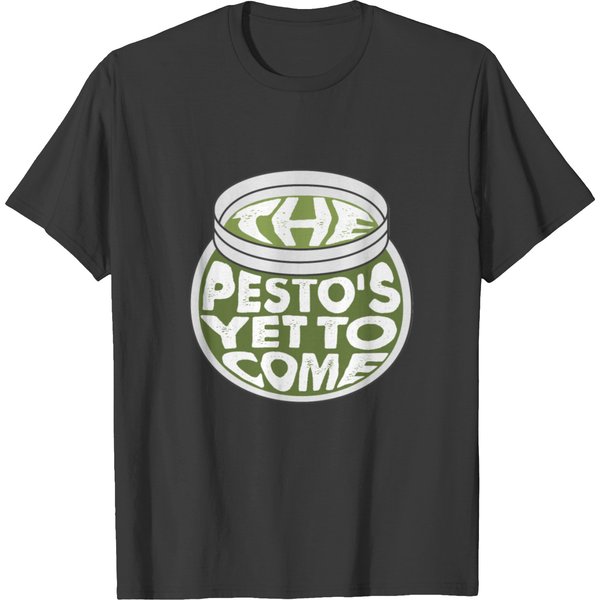 Pesto. Meal. Italian. Cooking. Chef. Green. Basil T-Shirt-image