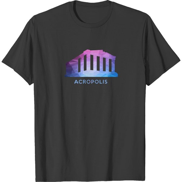 Parthenon Acropolis Of Athens Greece Sights T-Shirt-image