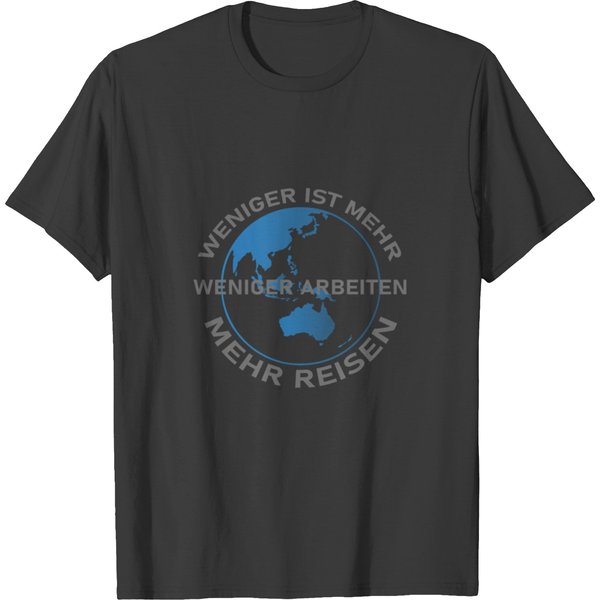 Less More Is Traveling Freedom Gift T-Shirt-image