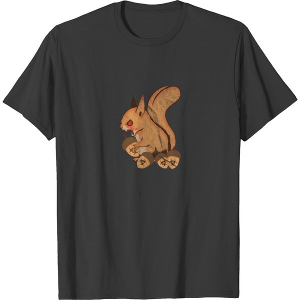 Zombie Squirrel Halloween Zombies T-Shirt-image