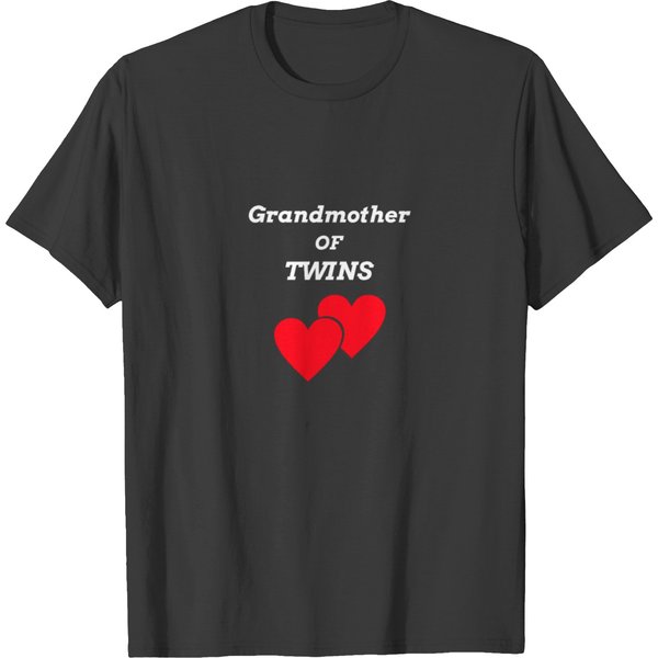 Grandmother Of Twins T-Shirt-image