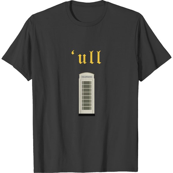 Hull Cream Phone Box From Kingston Upon Hull T-Shirt-image
