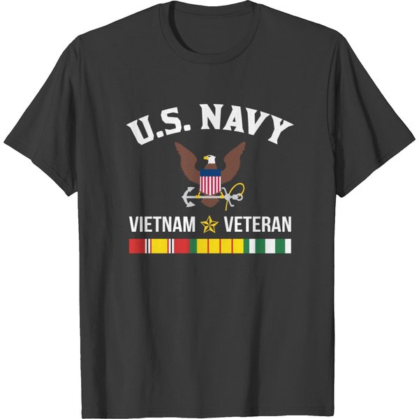 Us Navy Vietnam Veteran T-Shirt-image