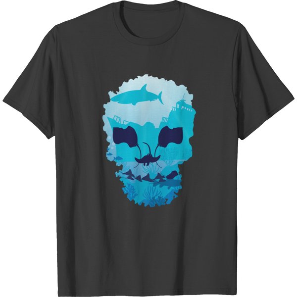 Stingray Underwater T-Shirt-image
