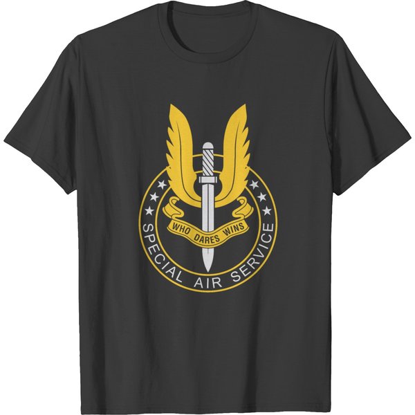 Sas Special Air Service Who Dares Wins British T-Shirt-image