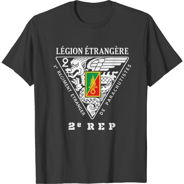 Legion Etrangere Paratrooper French Foreign Legio T-Shirt-image