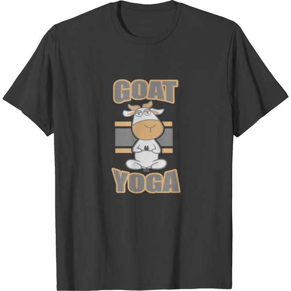 Goat Yoga Gain Yoga Mediation Gift T-Shirt-image