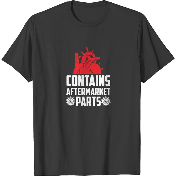 Anatomical Pacemaker Heart Awareness Surgery Gift T-Shirt-image
