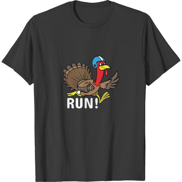 Run Turkey Trot Turkey Thanksgiving T-Shirt-image