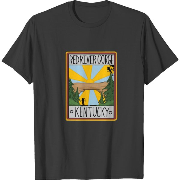 Red River Gorge Square Art T-Shirt-image