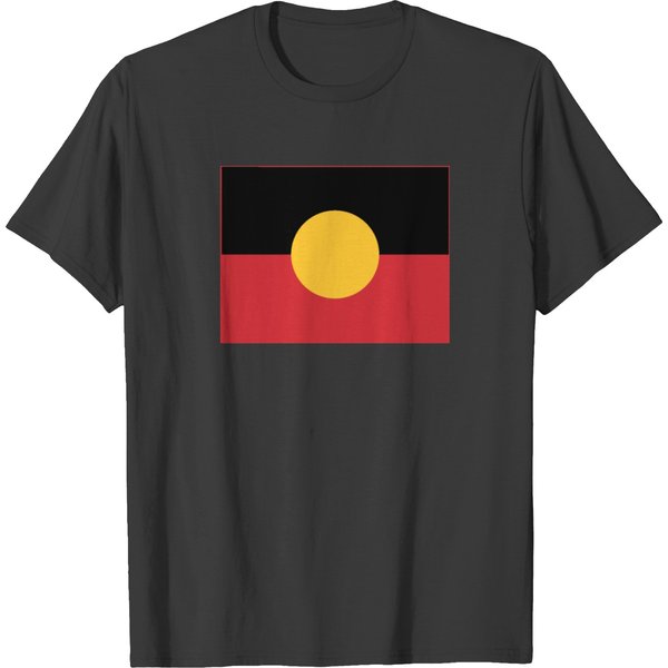 Australian Aboriginal Flag T-Shirt-image