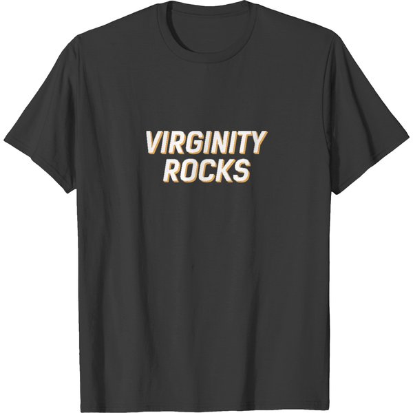 Virginity Rocks Light T-Shirt-image