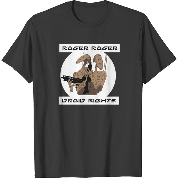 Roger Roger Droid Rights T-Shirt-image