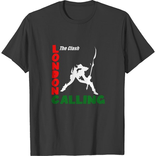 London Calling The Clash Ngeprunk T-Shirt-image