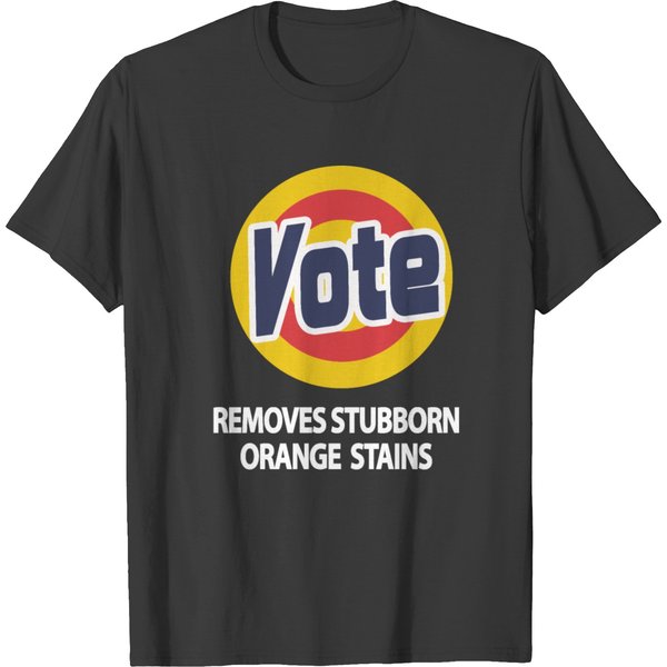 Vote Removes Stubborn Orange Stains T-Shirt-image
