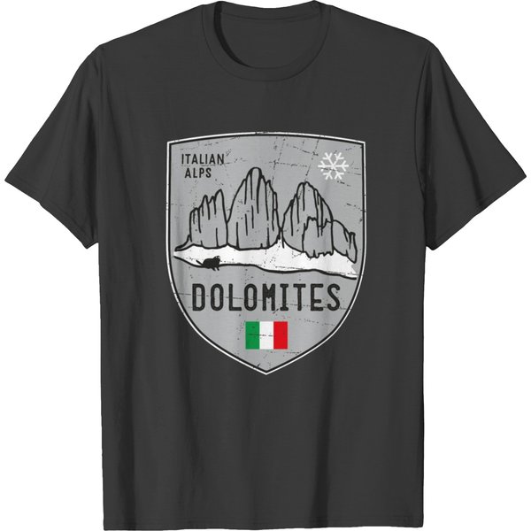 Dolomites Italy Emblem T-Shirt-image