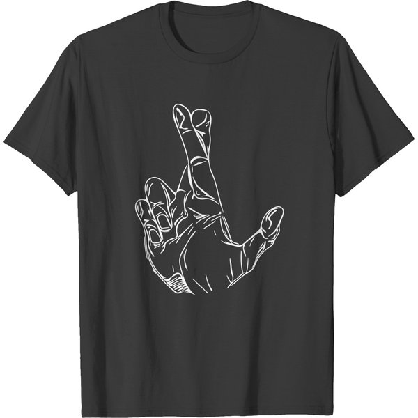 Crossed Fingers - Fingers Crossed T-Shirt-image