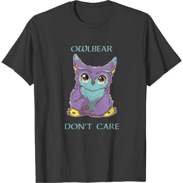Owlbear Dont Care T-Shirt-image